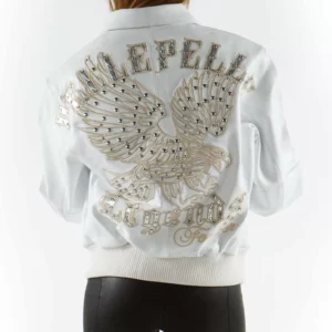 Exclusive White Pelle Pelle Legends Leather Jacket