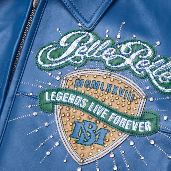 Pelle Pelle Blue Legends Live Forever Jacket - Image 3