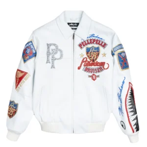 Pelle Pelle American Bruiser White Plush | Pelle Pelle Store