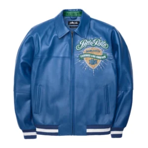 Pelle Pelle Blue MB Leather Jacket | Legends Live Forever