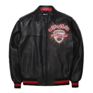 Pelle Pelle Black MB Leather Jacket | Legends Live Forever