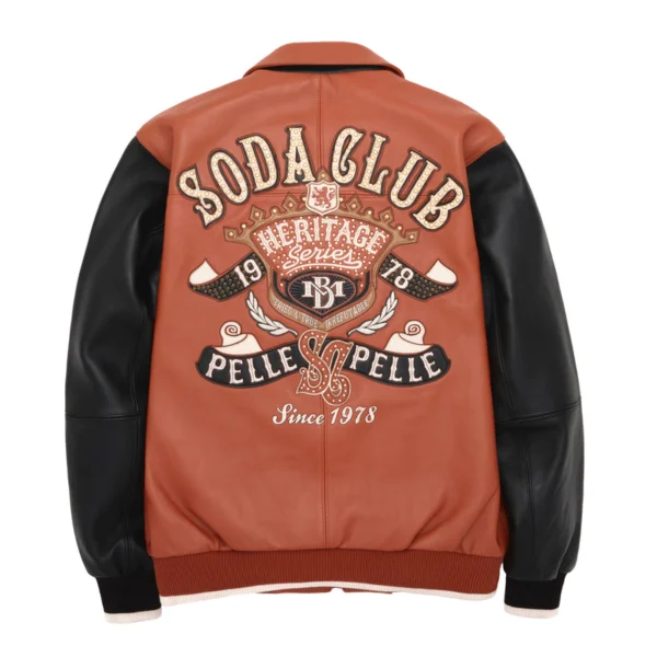 Pelle Pelle Brown Heritage Series MB Jacket | Leather Jacket - Image 2