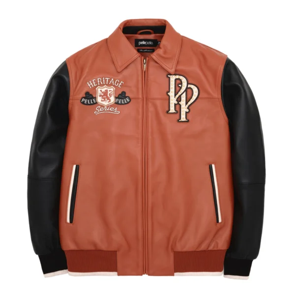 Pelle Pelle Brown Heritage Series MB Jacket | Leather Jacket