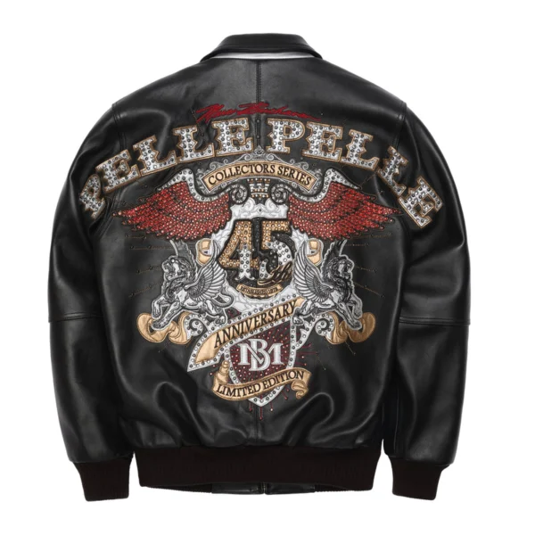 Pelle Pelle Black 45th Anniversary Jacket | Leather Jacket - Image 3