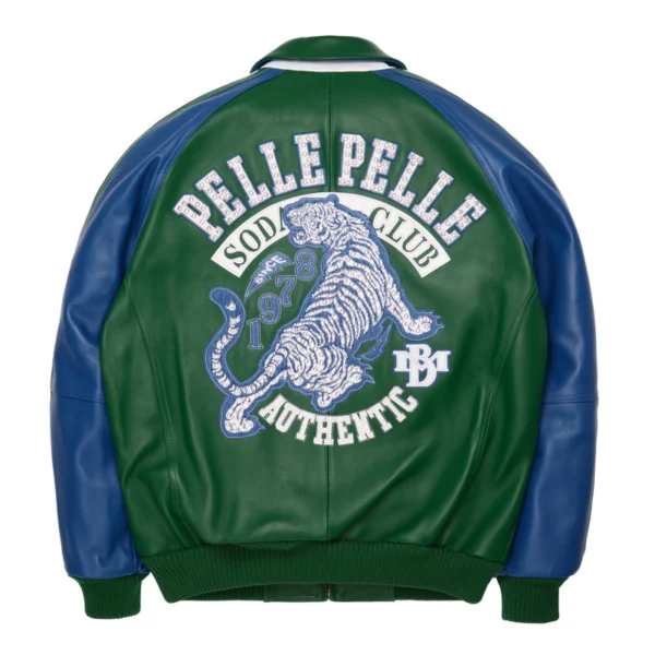 Pelle Pelle Tiger Soda Club Leather Jacket - Image 2