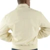 Pelle Pelle Men Cream Soft Leather Jacket