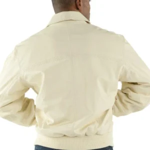 Pelle Pelle Men Cream Soft Leather Jacket
