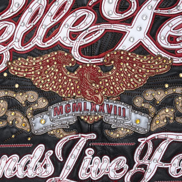Pelle Pelle Black MB Leather Jacket | Legends Live Forever - Image 4