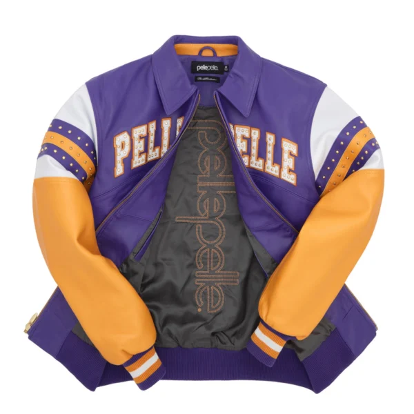 Pelle Pelle Purple Vintage Arches Jacket | Pelle Pelle Store - Image 3