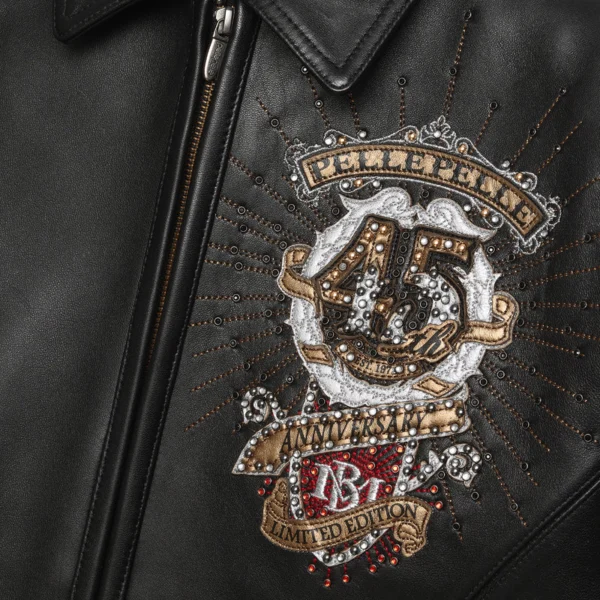 Pelle Pelle Black 45th Anniversary Jacket | Leather Jacket - Image 6