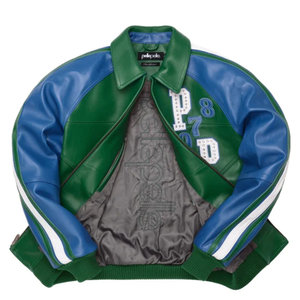 Pelle Pelle Green Soda Club Tiger Jacket | Pelle Pelle Store - Image 2