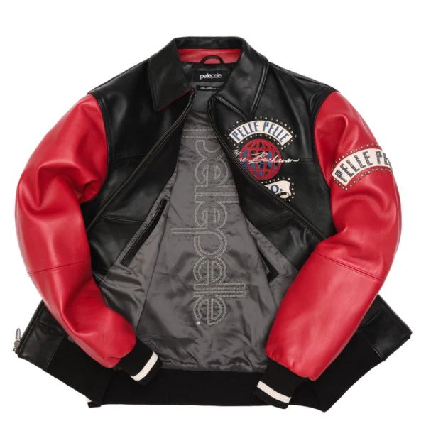 Pelle Pelle Red World Tour Jacket | Pelle Pelle Store - Image 3
