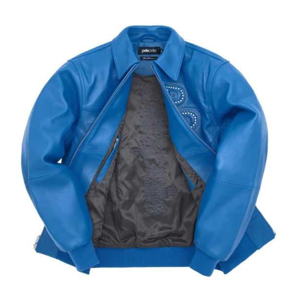 Pelle Pelle Blue Stone Leather Jacket | Pelle Pelle Store - Image 3