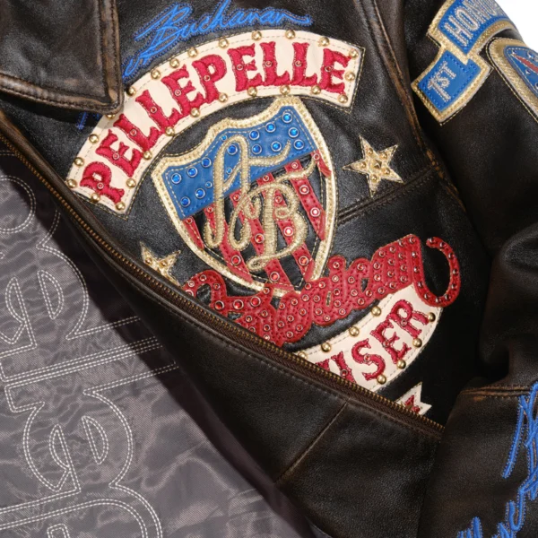 Pelle Pelle Rub Buff American Bruiser Jacket - Image 7