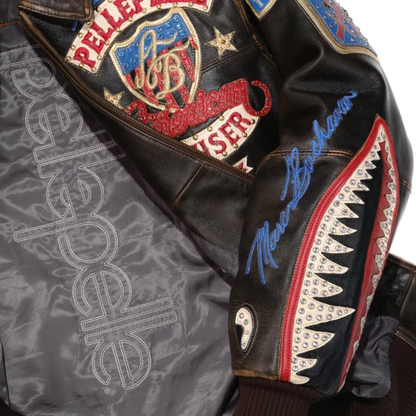 Pelle Pelle Rub Buff American Bruiser Jacket - Image 9