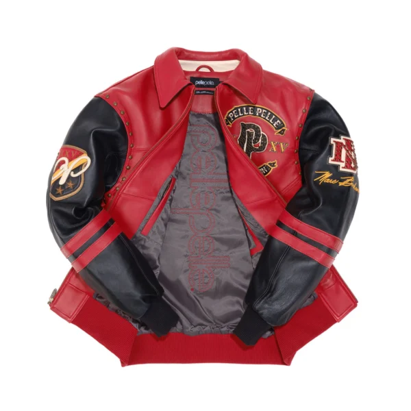 Pelle Pelle Panther Red Leather Jacket | Supply Co. Jacket - Image 3