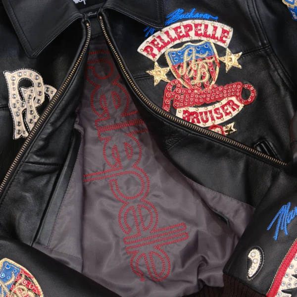 Pelle Pelle American Bruiser Cropped Jacket | Women Jacket - Image 8