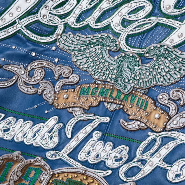 Pelle Pelle Blue Legends Live Forever Jacket - Image 4