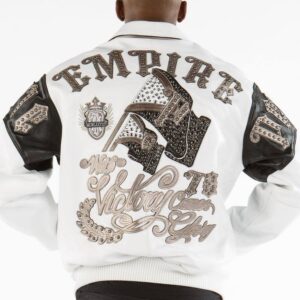 Pelle Pelle White Empire Victory Jacket