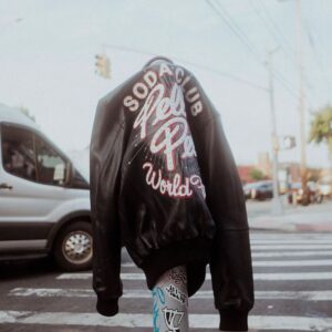 Soda Club Pelle Pelle Men Black Leather Jacket