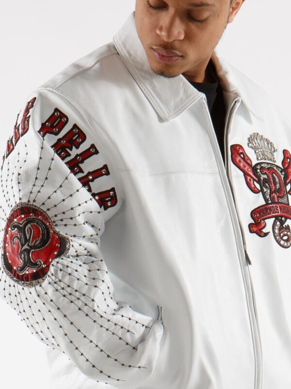 Pelle Pelle Independent Society White Jacket | Pelle Pelle - Image 2