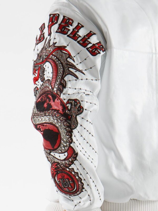 Pelle Pelle Independent Society White Jacket | Pelle Pelle - Image 3