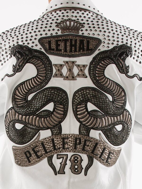 Pelle Pelle Lethal White Leather Jacket - Image 3