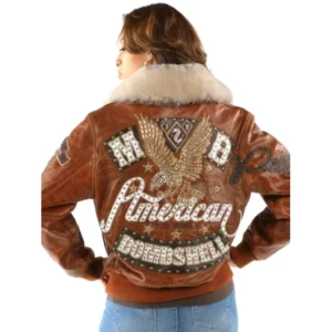 Pelle Pelle Brown American Bombshell Jacket | Leather Jacket