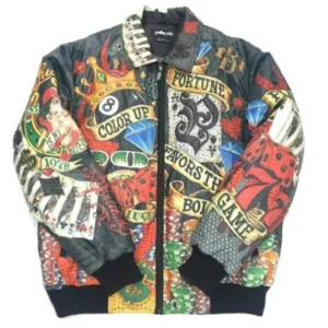 PELLE PELLE FORTUNE BLACK LEATHER JACKET