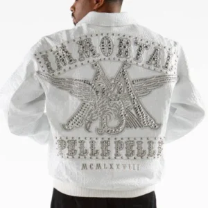 Pelle Pelle Immortal White Leather Jacket