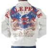 Pelle Pelle Forever Fearless White Jacket | Leather Jacket