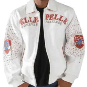 Pelle Pelle Forever Fearless White MB Jacket | Men Jacket