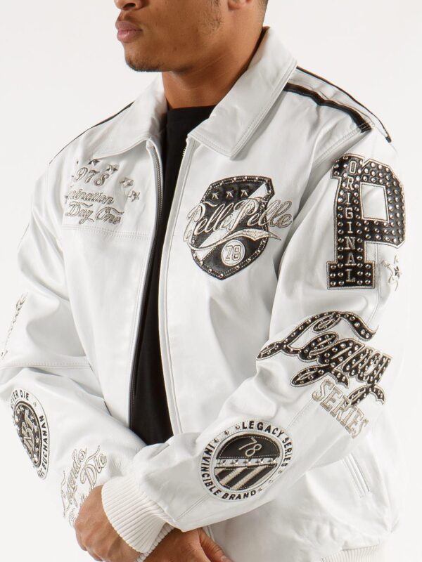 Pelle Pelle White Revolution Jacket | Pelle Pelle Store