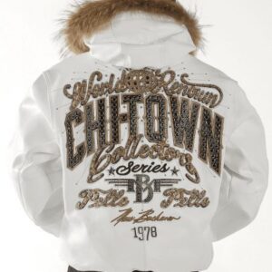 Pelle Pelle White Leather Jackets | Fur Hooded Jackets