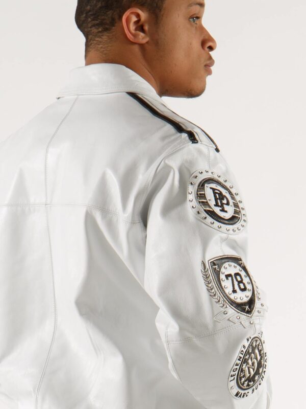 Pelle Pelle White Revolution Jacket | Pelle Pelle Store - Image 5